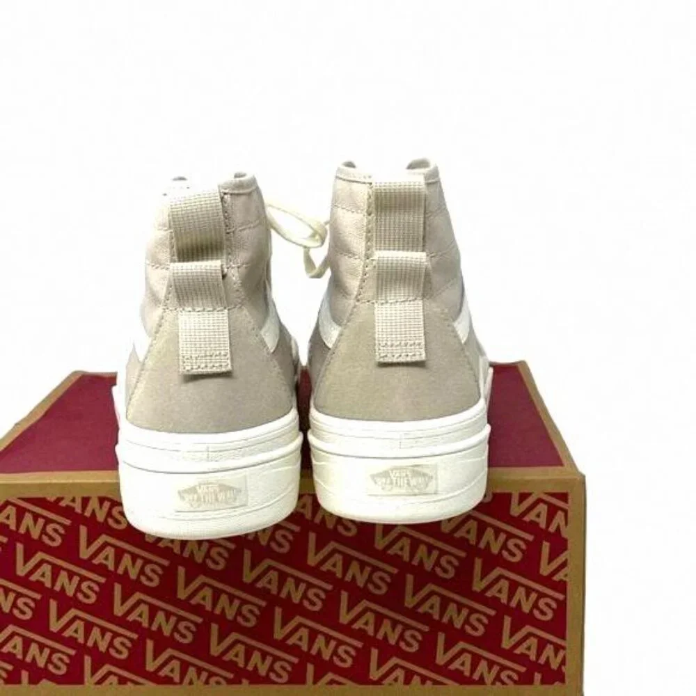 VANS Sk8-Hi Sentry WC Shoe French Oak Suede Canvas VN0A4BVWBLL Women SB Sneakers